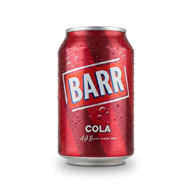 Barr Cola Cans