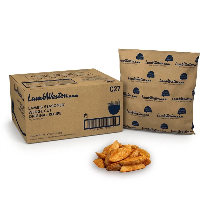 Lamb Weston Potato Wedges (4x2.5Kg)