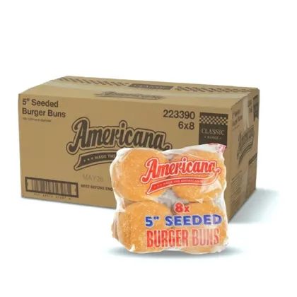 Americana Seeded Burger Buns 5"
