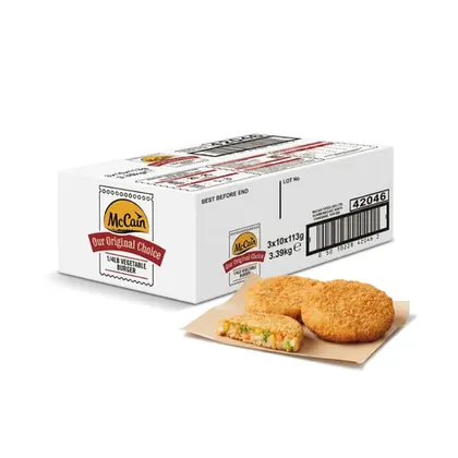 McCain Vegetable Burger (30x4oz)