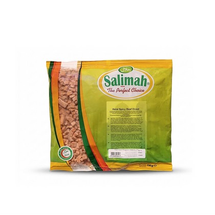 Salimah Halal Spicy Beef Diced (1Kg)