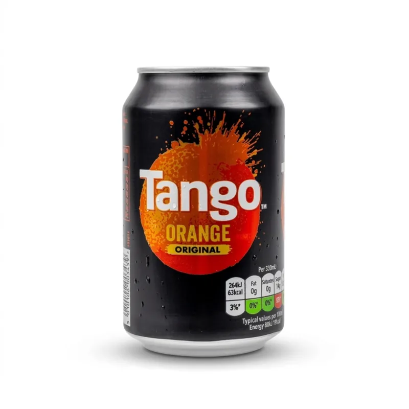 Tango Orange Cans